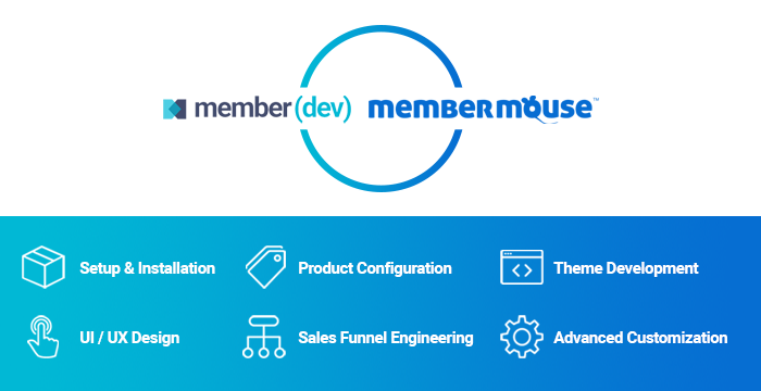 MemberDev's service offerings for MemberMouse customers