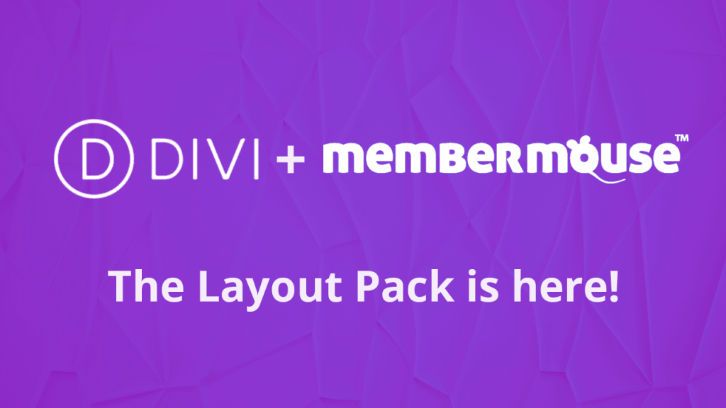 new and free membermouse divi layout pacl